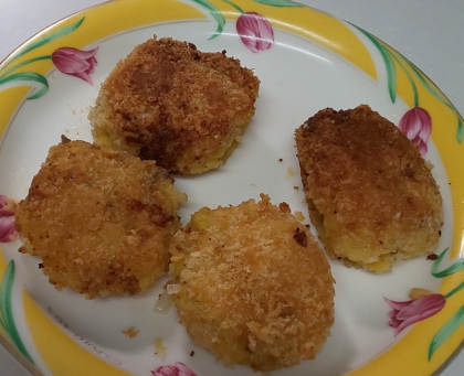 節約♪卵なしフライ（コロッケ、カツ、アジフライ等）