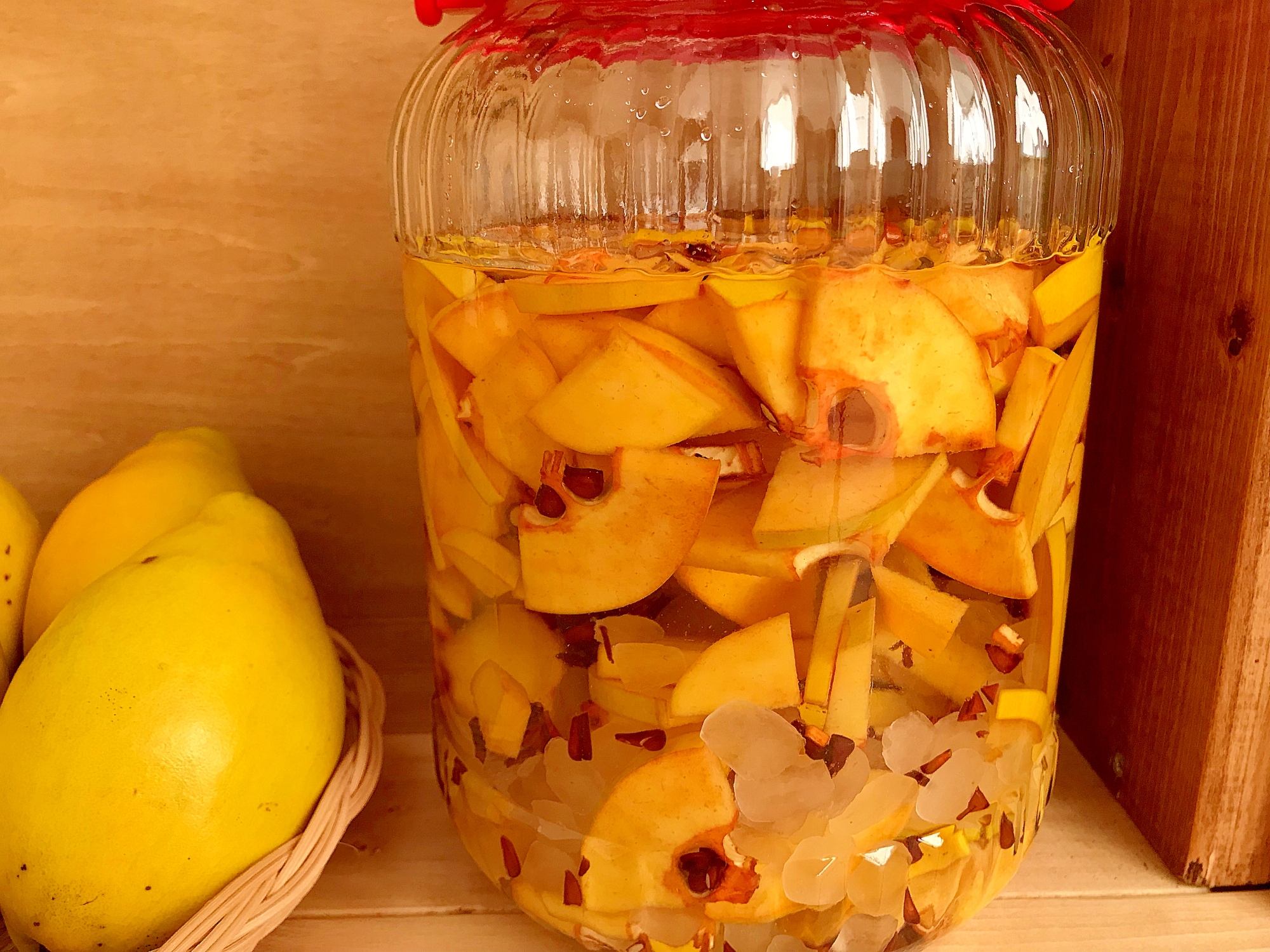 甘い香りがいい!かりん酒