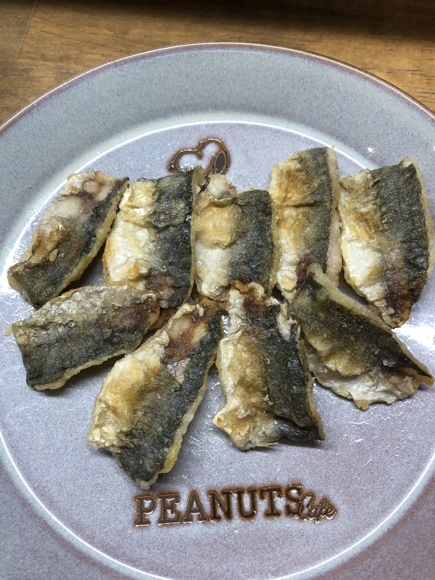 魚の簡単カリカリ揚げ焼き