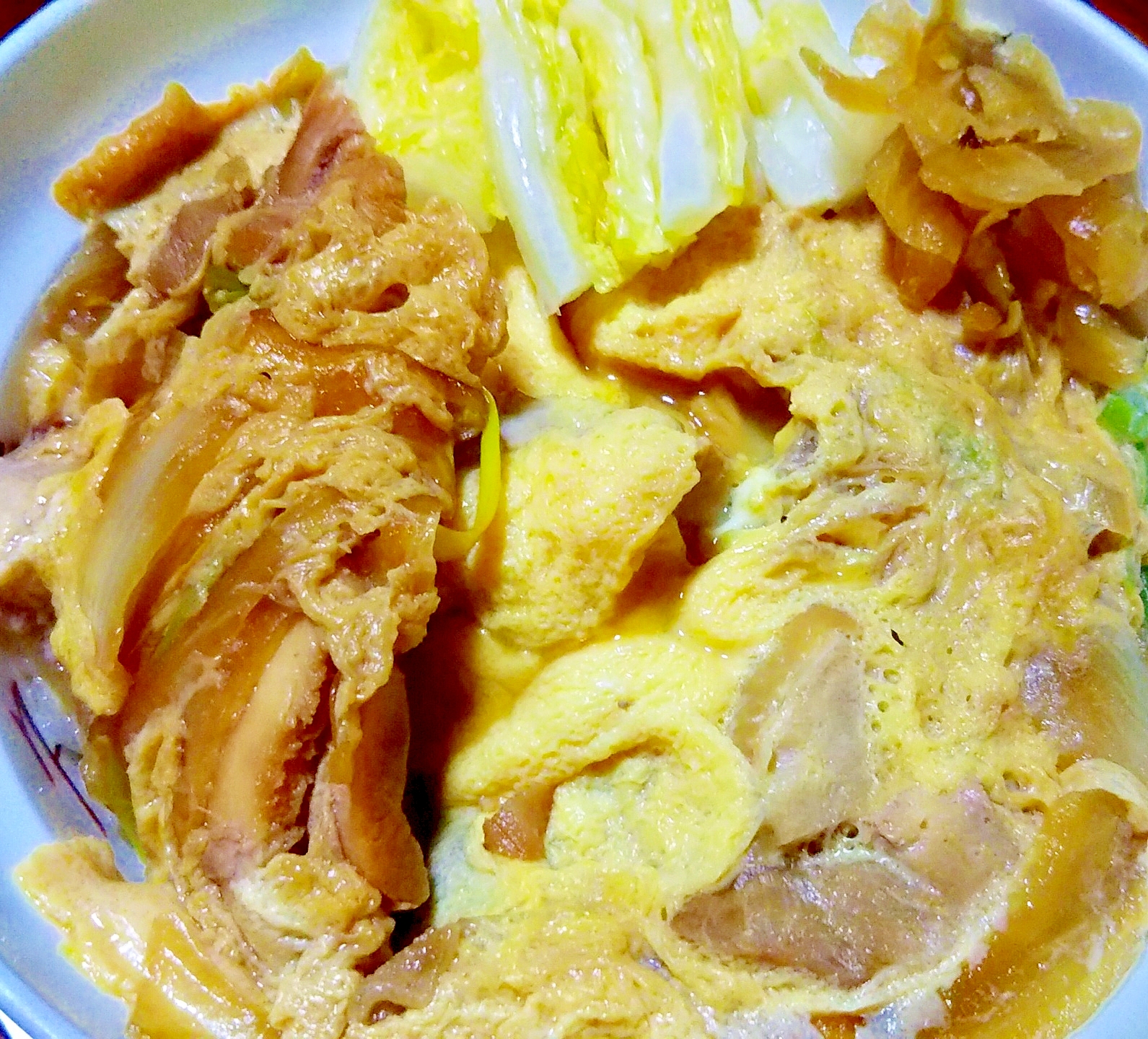 玉ねぎたっぷり親子丼