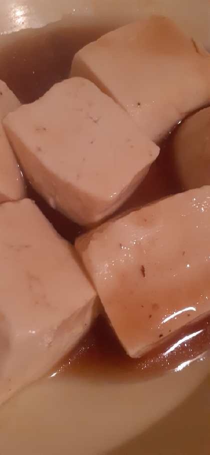 かつおと昆布のWだし湯豆腐