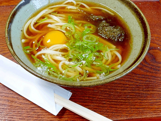 受験生の夜食☆　胃腸に優しい「月見うどん」