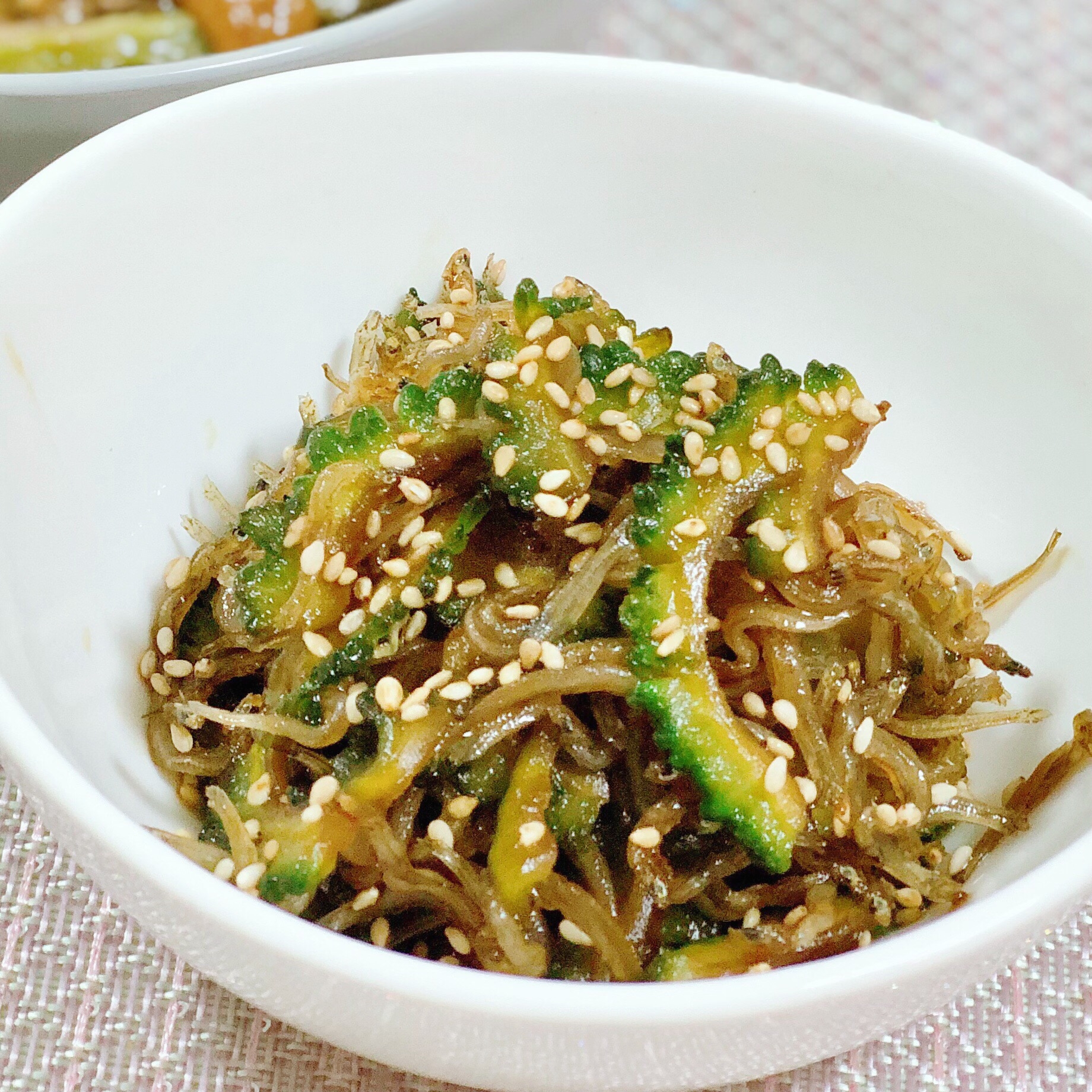 ゴーヤのきんぴら♩旬の夏野菜を食べよう♩