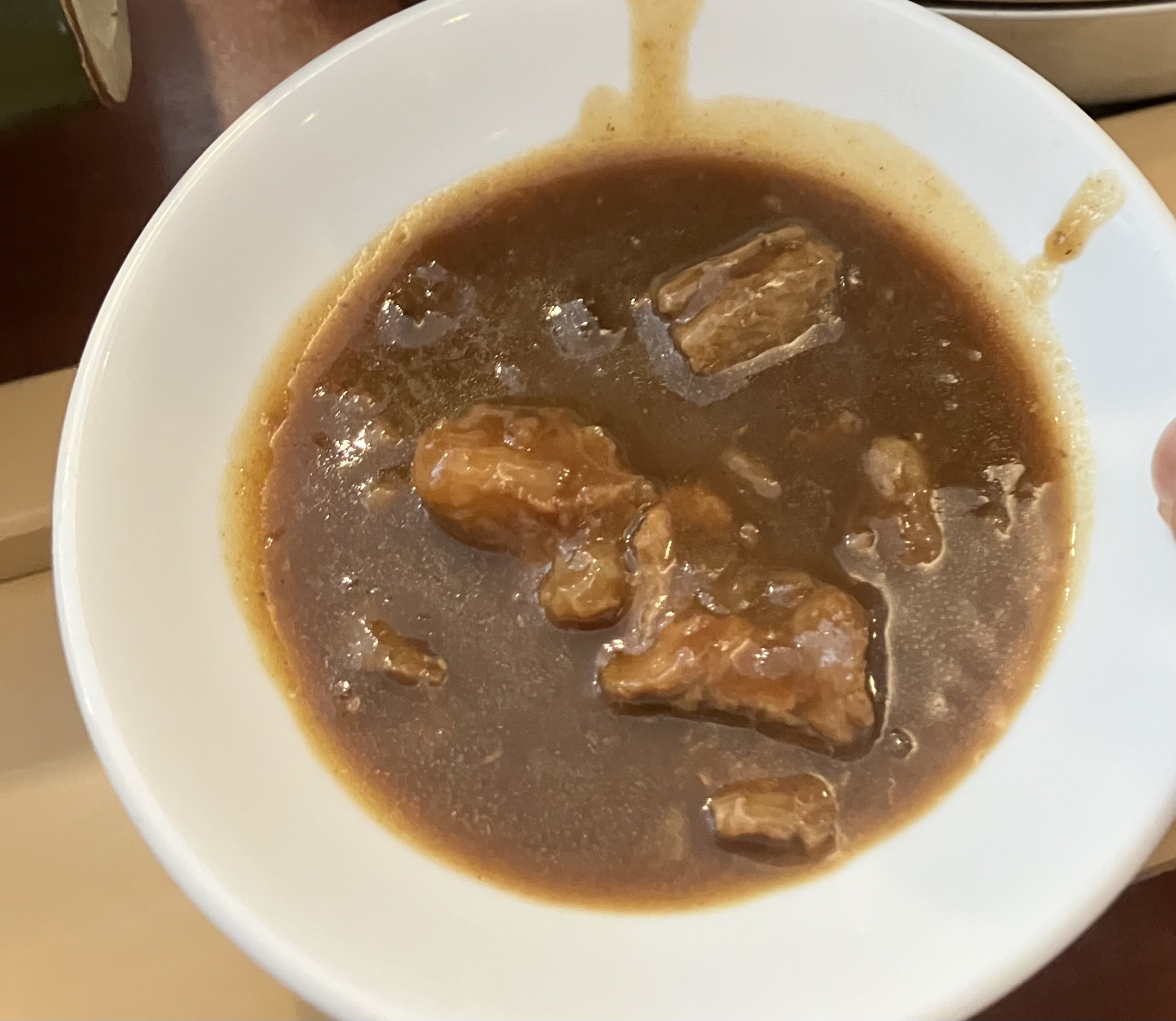 ことこと玉ねぎと牛すじカレー