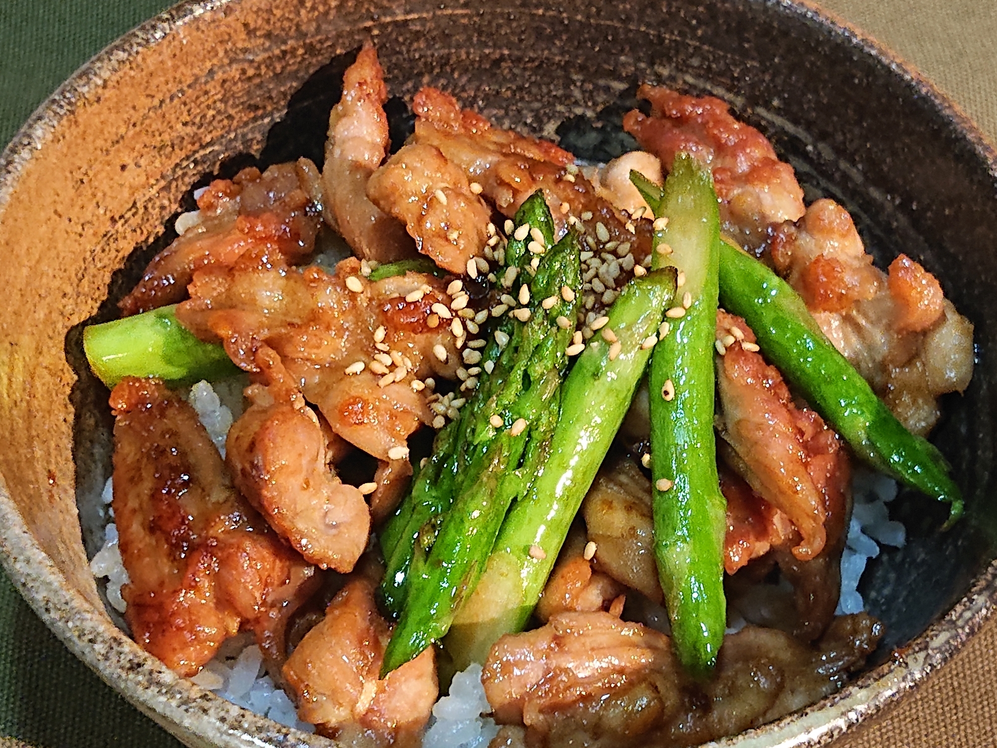 簡単セセリ丼～オイスターソース～