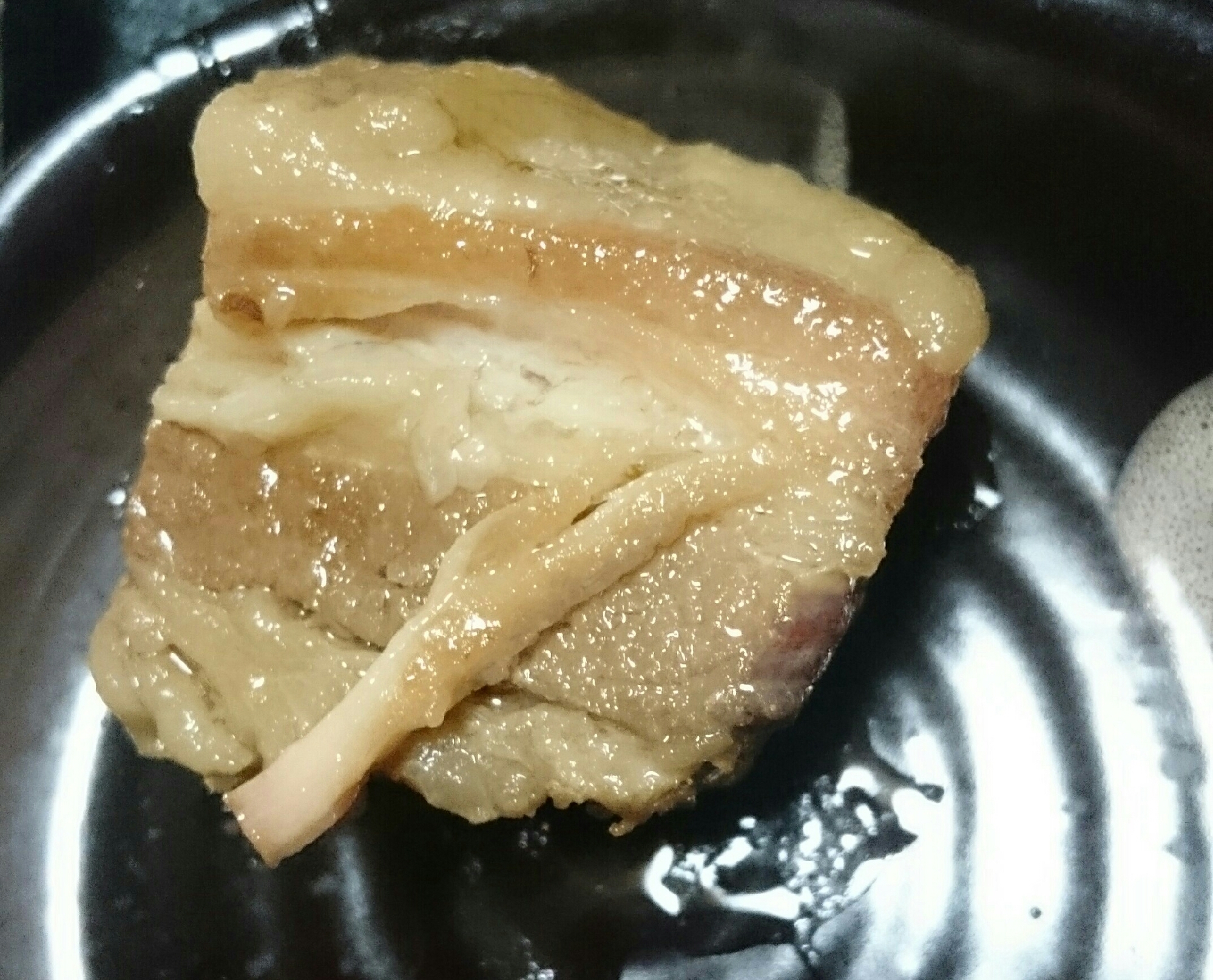 豚バラのめんつゆ煮