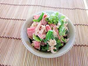 菜の花のツナマヨ和え レシピ 作り方 By Toki 楽天レシピ 菜の花のツナマヨ和え レシピ 作り方 By Toki 楽天レシピ