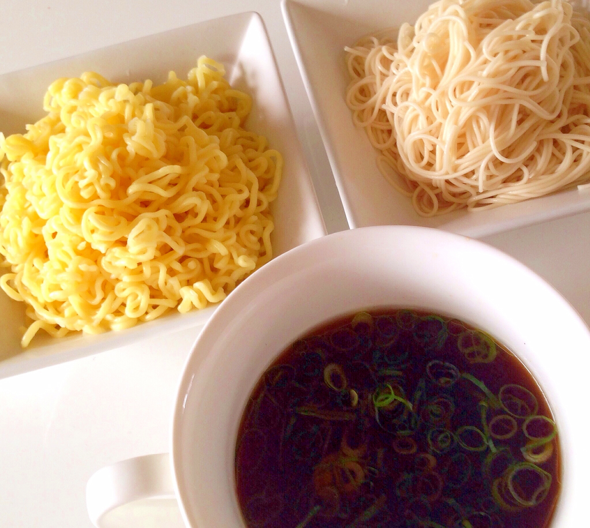 インスタントラーメンでつけ麺 つけそうめん レシピ 作り方 By Erika3362 楽天レシピ