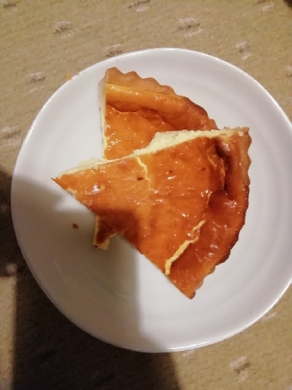 クッキーボトムのチーズケーキ