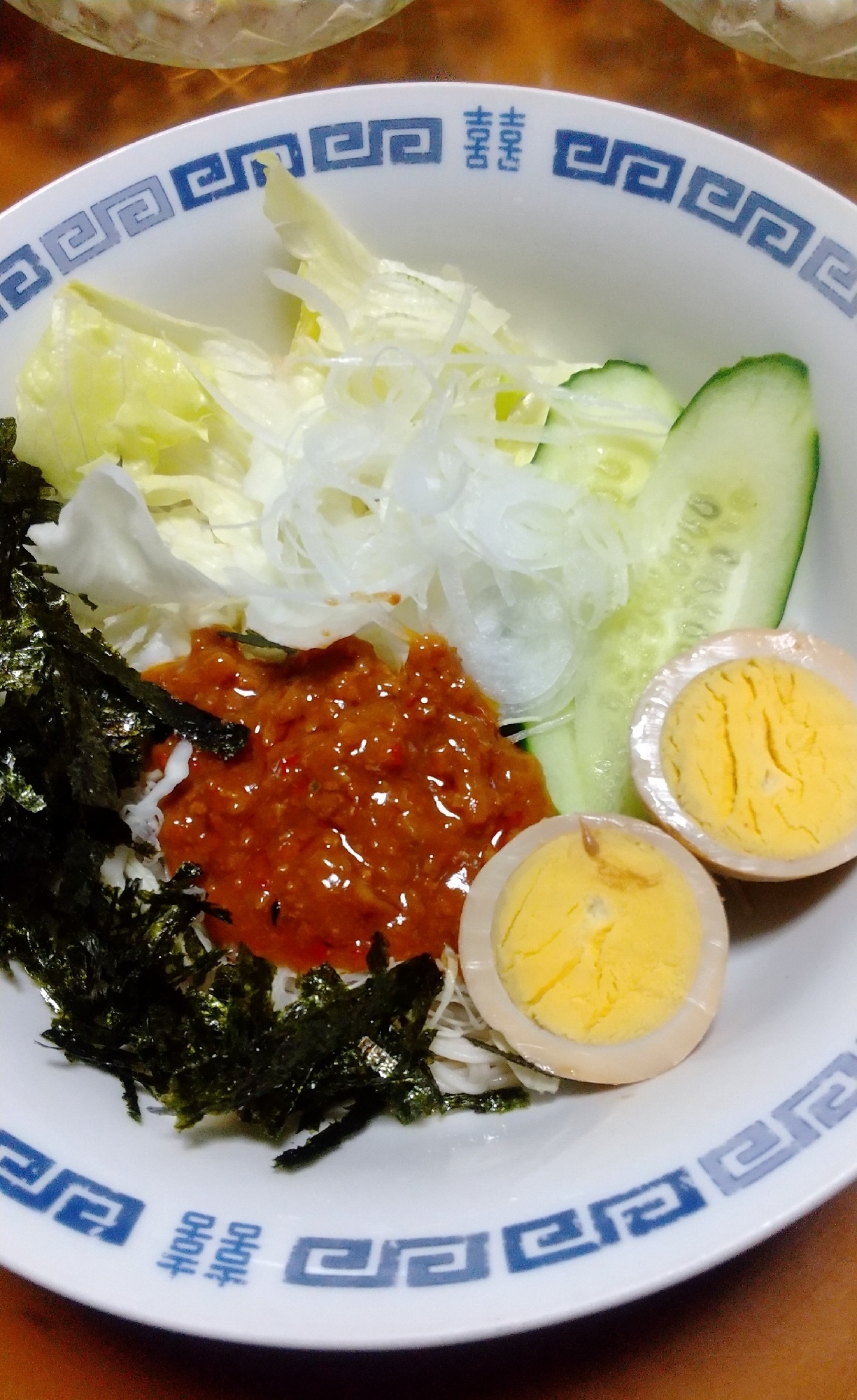 かけるだけ！台湾混ぜ麺手軽過ぎ♪