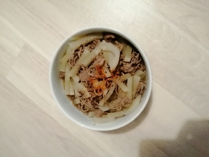 牛肉大根そば
