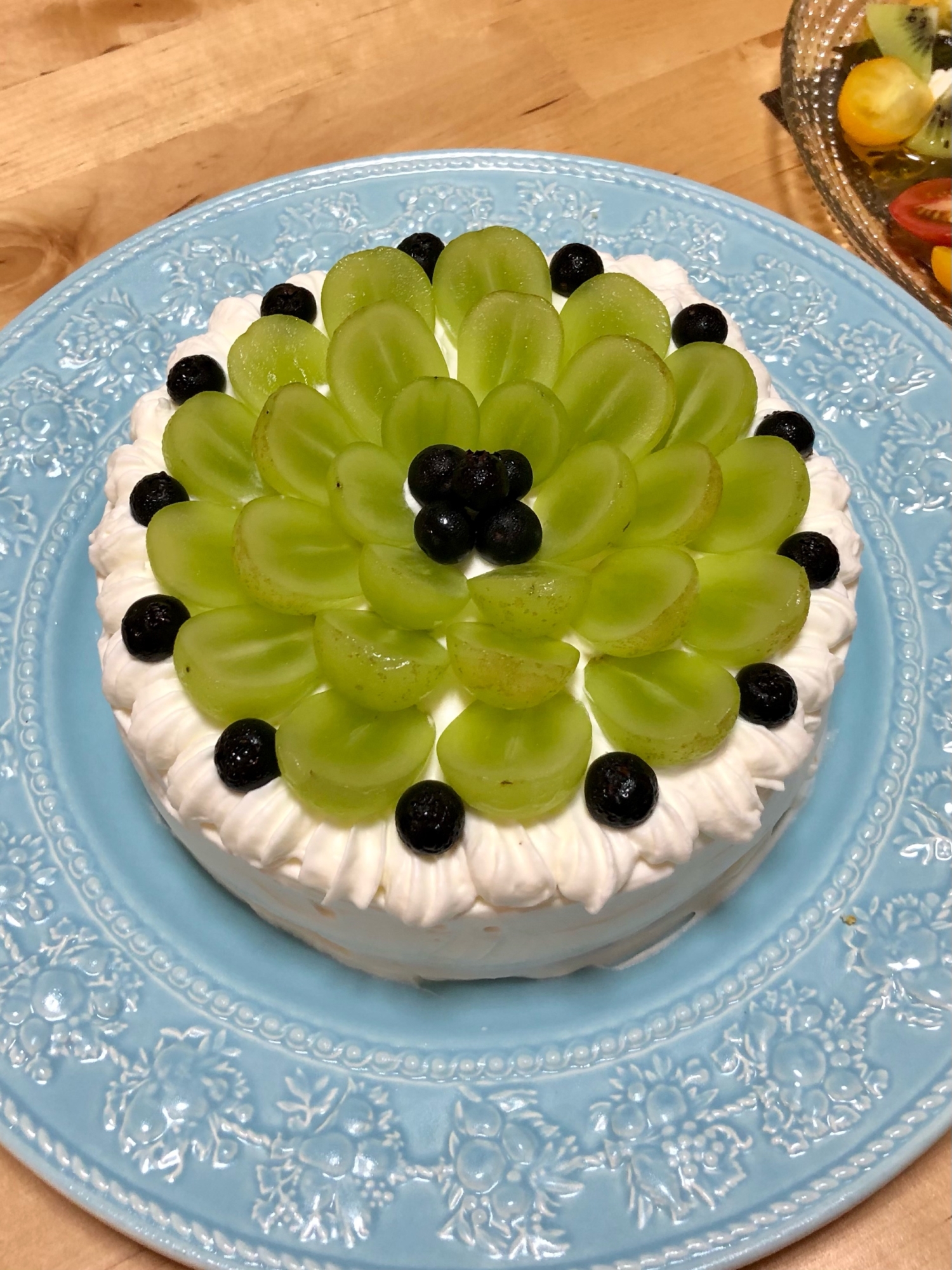 シャインマスカットケーキ レシピ 作り方 By さとここ 楽天レシピ シャインマスカットケーキ レシピ 作り方 By さとここ 楽天レシピ