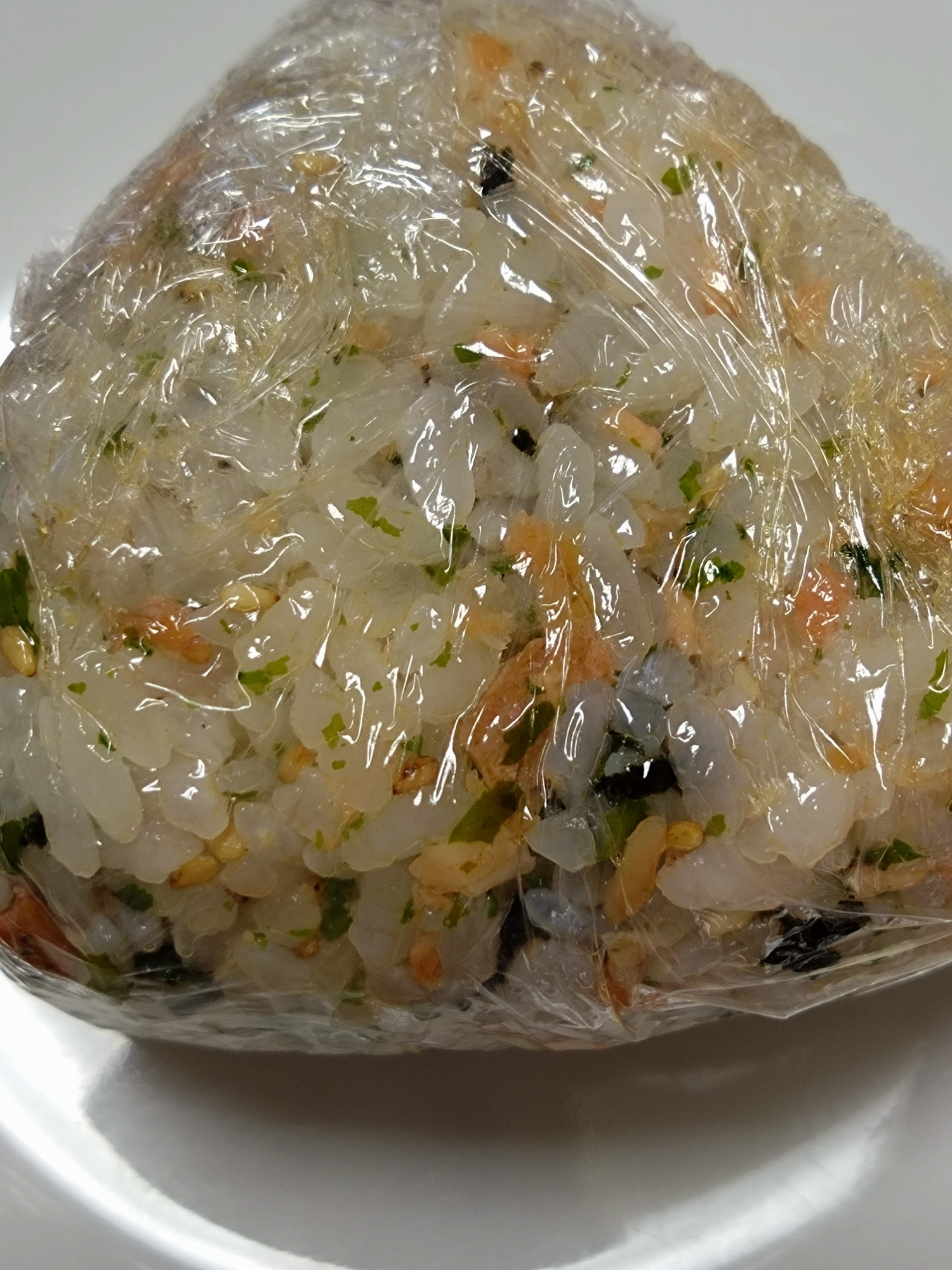 鮭と天かすおにぎり