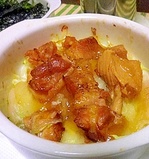 パパでもできるパパっと缶ツマ　焼き鳥缶の野菜焼き