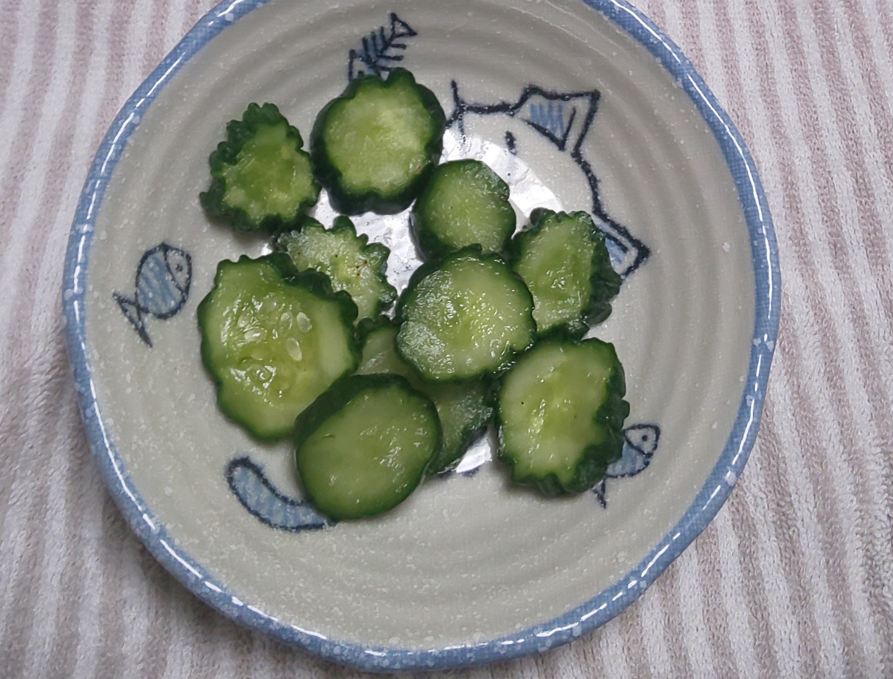 きゅうりの浅漬け