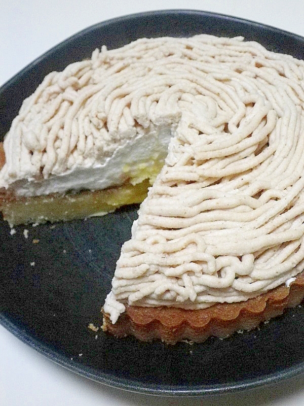 ウチのモンブランケーキ