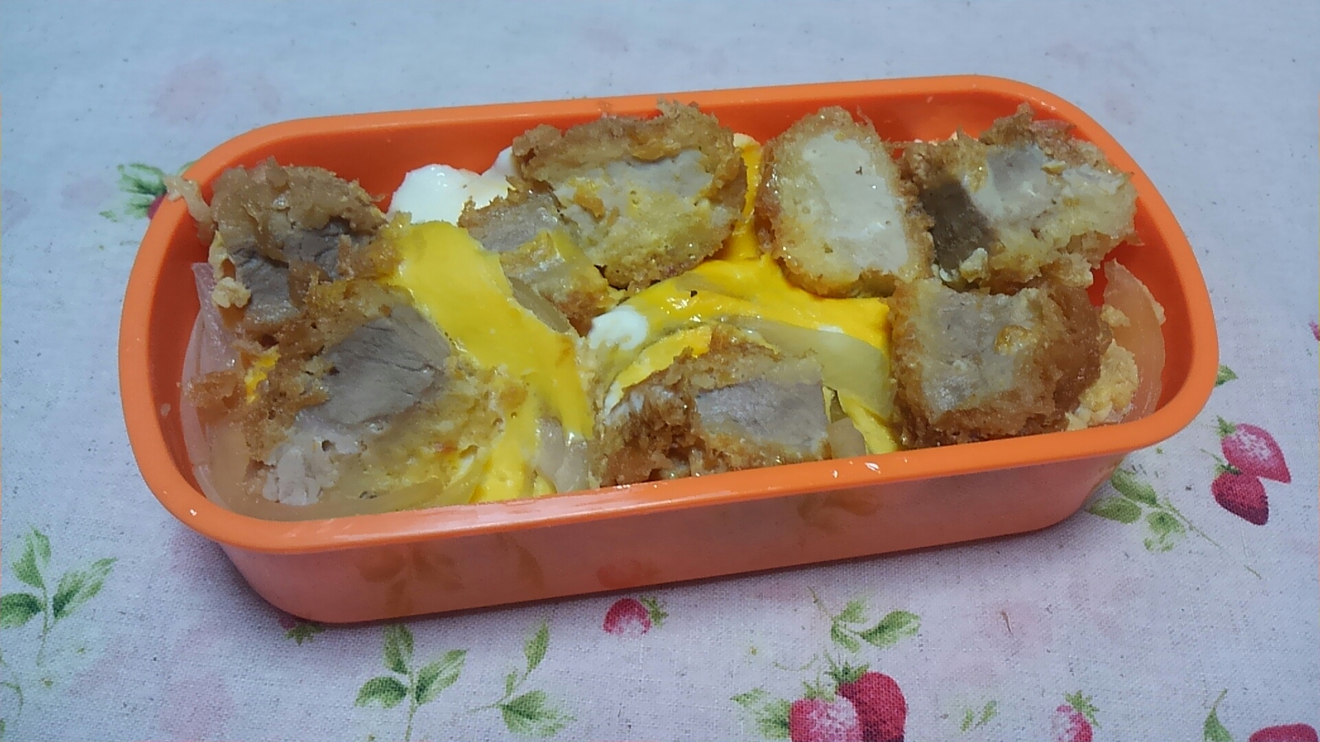 カツ丼のお弁当☆