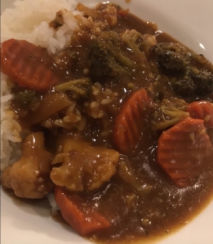 ズッキーニ入り！野菜カレー