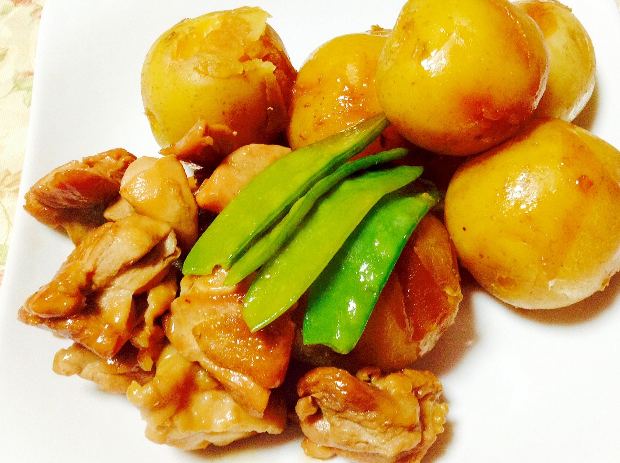 ほっこり旨旨 新じゃがと鶏肉の甘辛煮 レシピ 作り方 By やなママ 楽天レシピ ほっこり旨旨 新じゃがと鶏肉の甘辛煮 レシピ 作り方 By やなママ 楽天レシピ