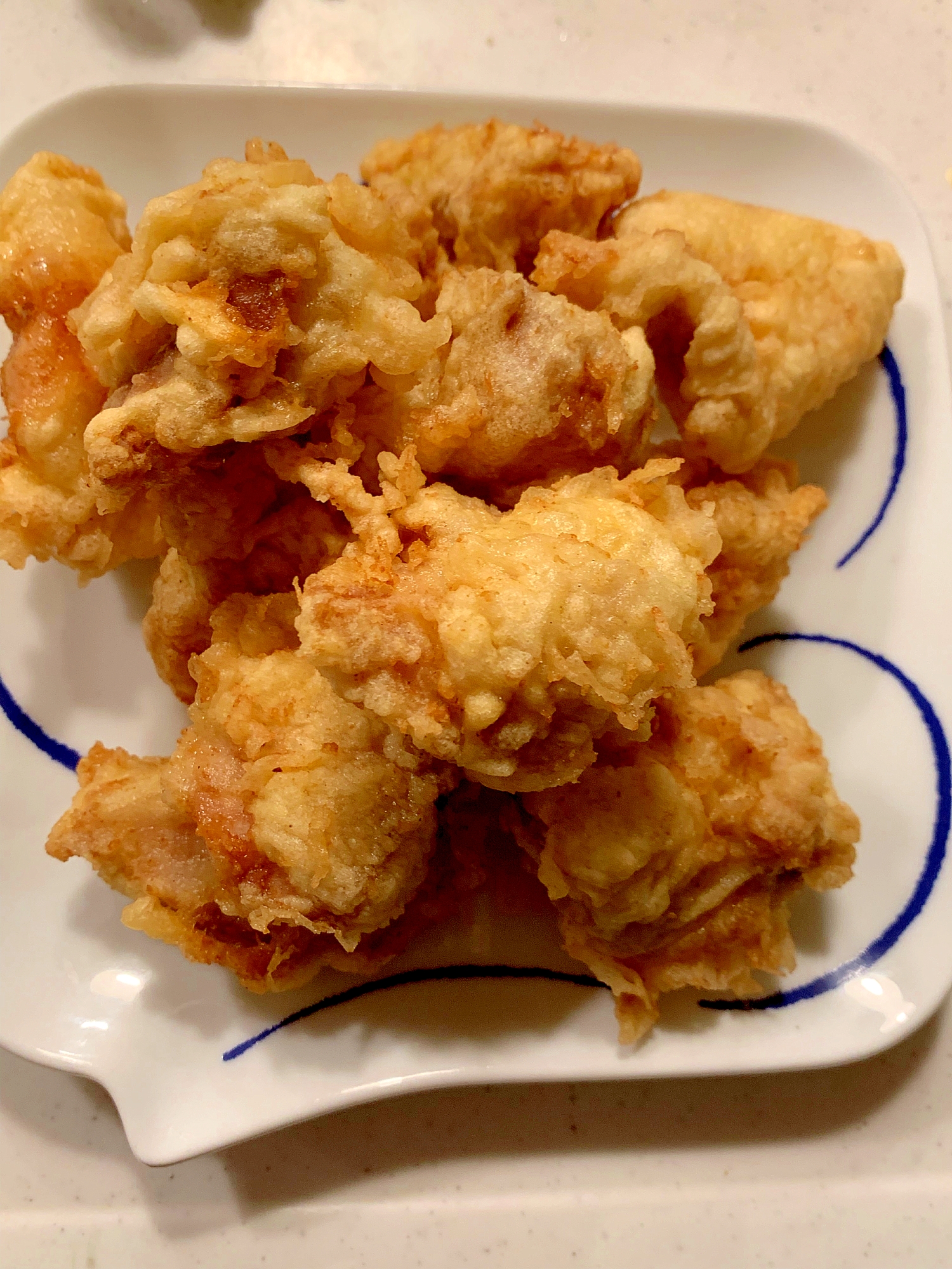 鶏モモ肉の天ぷら