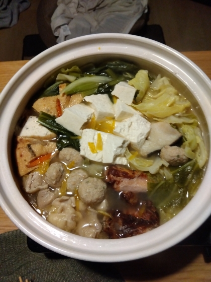 ＼大同電鍋レシピ／石狩鍋