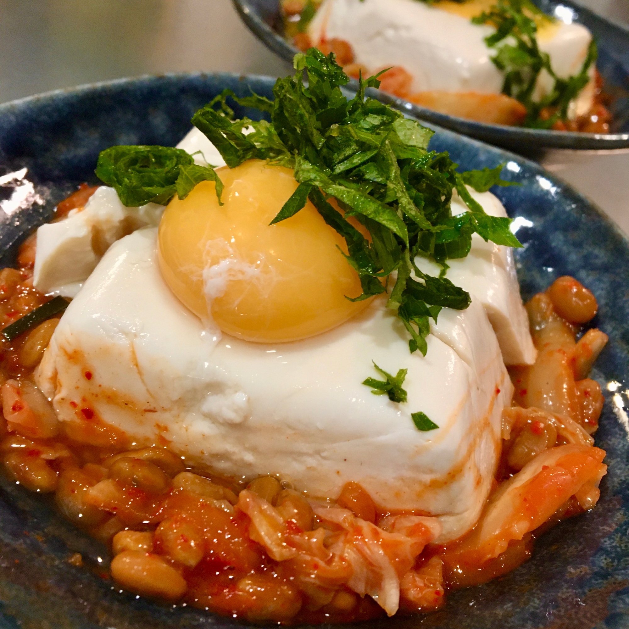 味付け要らず！友人オススメボリュームキムチ豆腐☆