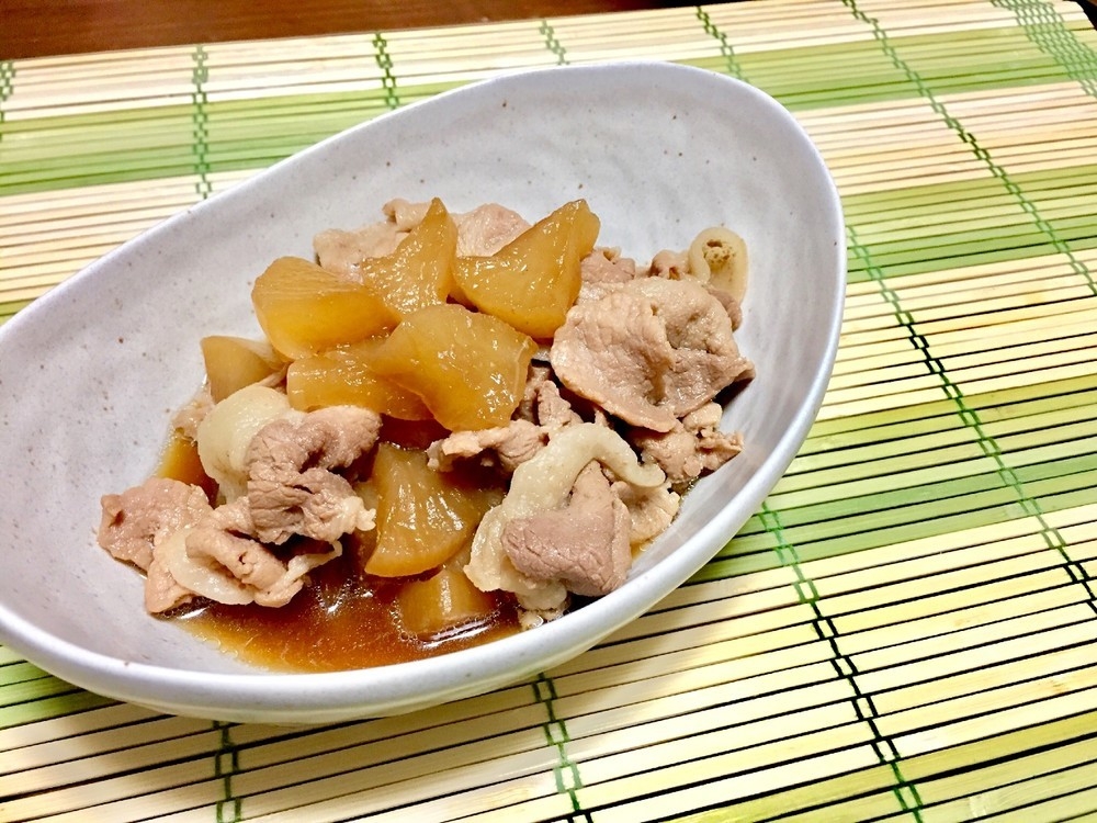 時短＊豚肉と大根の煮物（豚バラ大根）