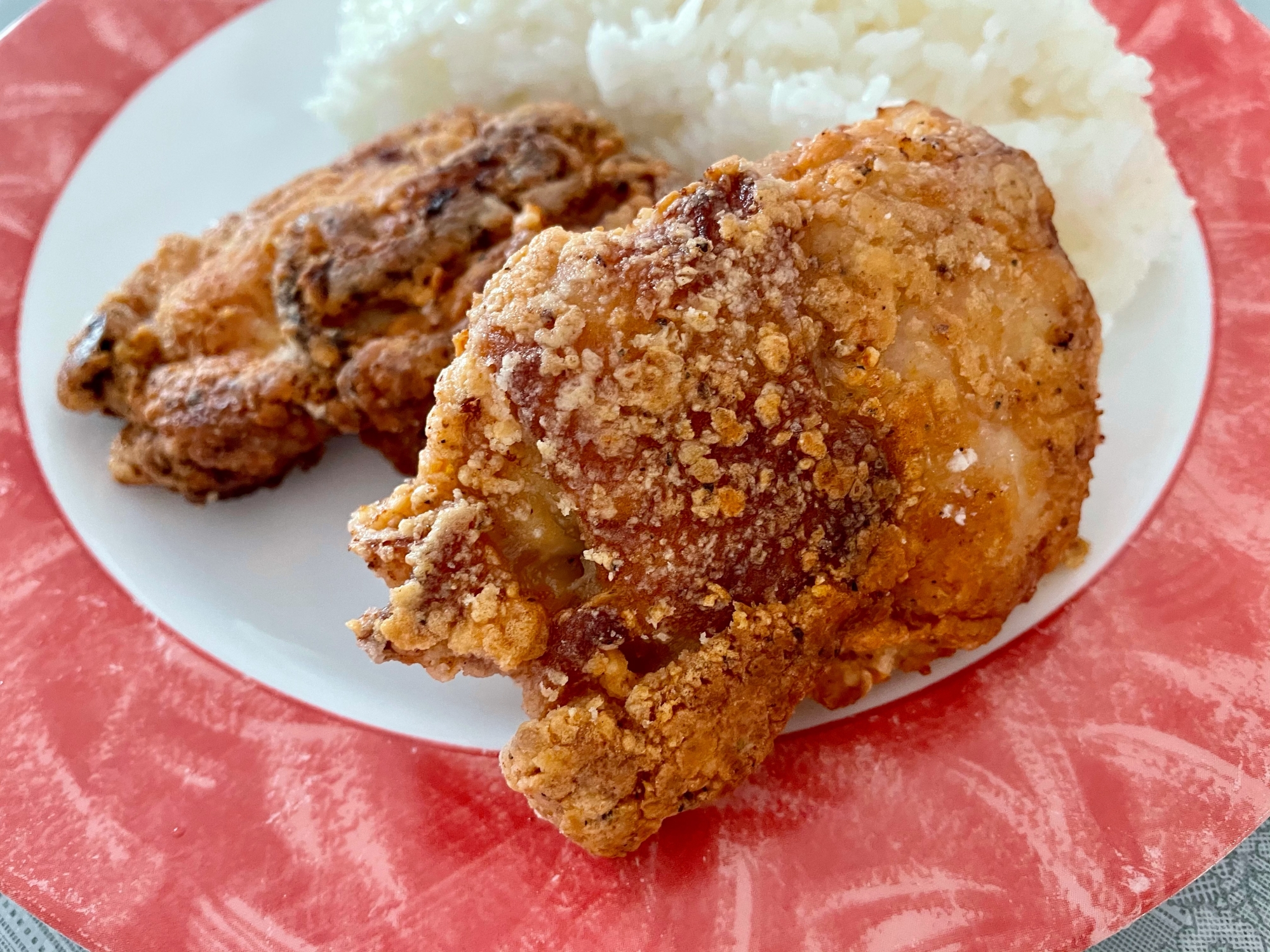 ザクザク★鶏モモチキン