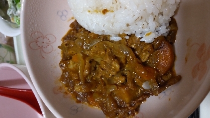 カレーの隠し味に味噌！（＾＾）