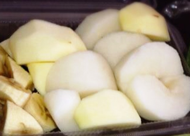 りんごと梨の冷蔵庫保存の方法 レシピ 作り方 By みぃゃんっ 楽天レシピ