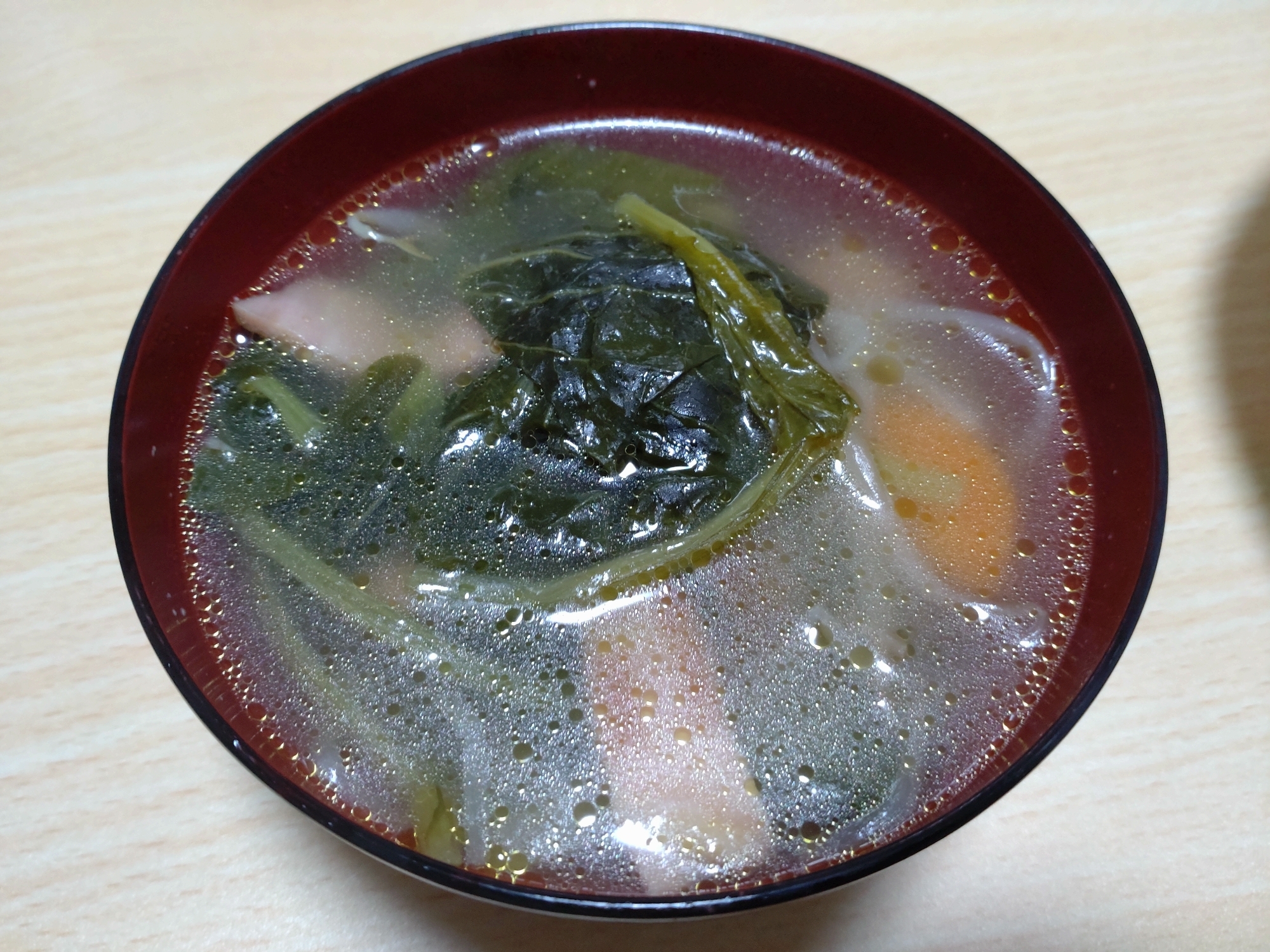 簡単☆野菜たっぷり中華スープ