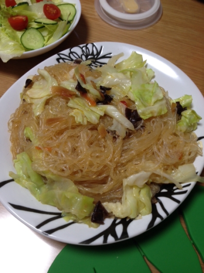 春雨の炒め物