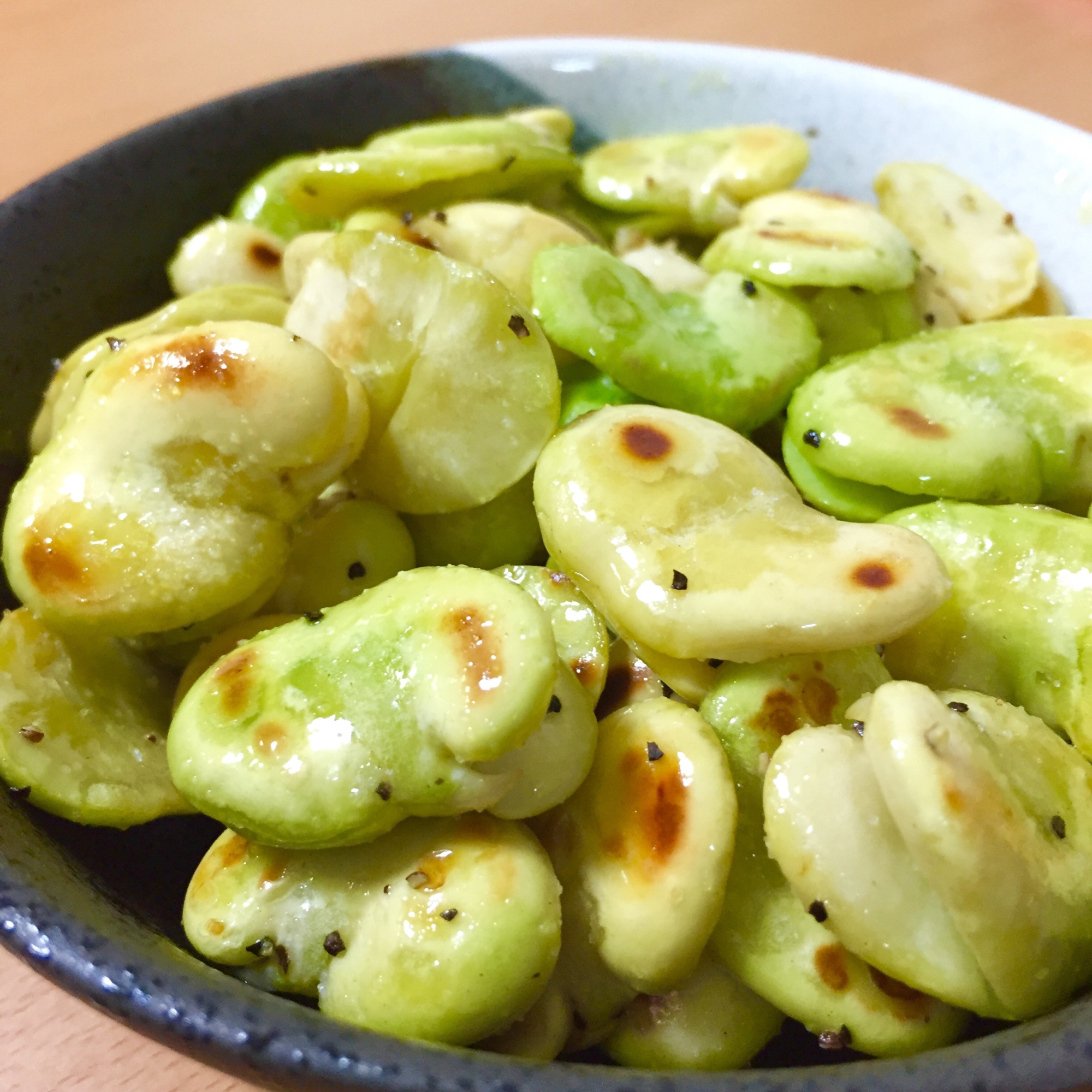 カリッ‼ほくっ♪ 焼きそら豆