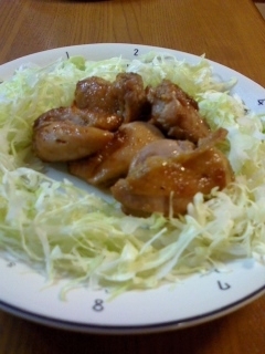 鶏もも肉のゆず胡椒焼き