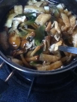 麺つゆの素deシメジとナメコのキノコ汁 レシピ 作り方 By とりあえず乾杯 楽天レシピ