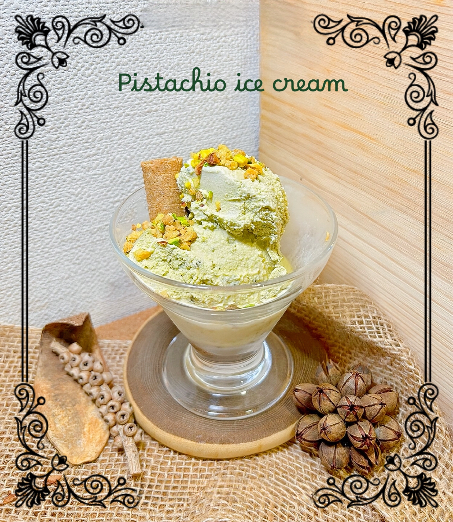 ☆★ピスタチオアイスクリーム♪★☆