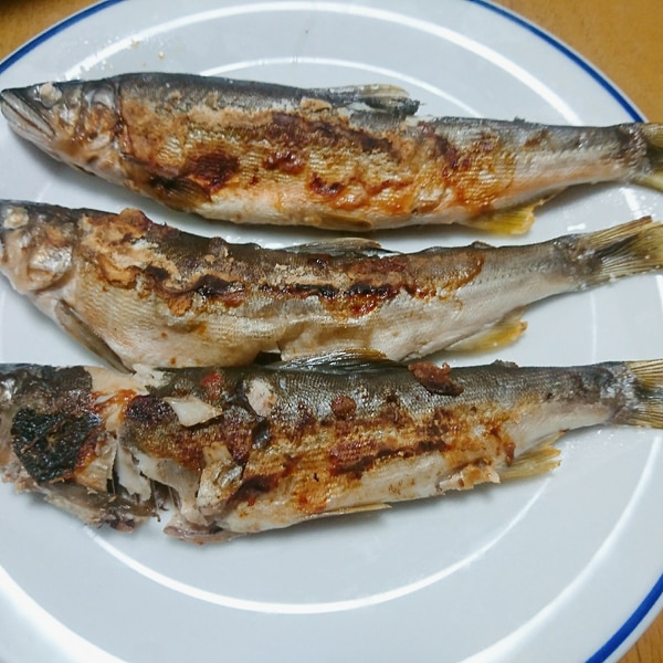 フライパンでアユの塩焼き レシピ 作り方 By たねがしま 楽天レシピ フライパンでアユの塩焼き レシピ 作り方 By たねがしま 楽天レシピ