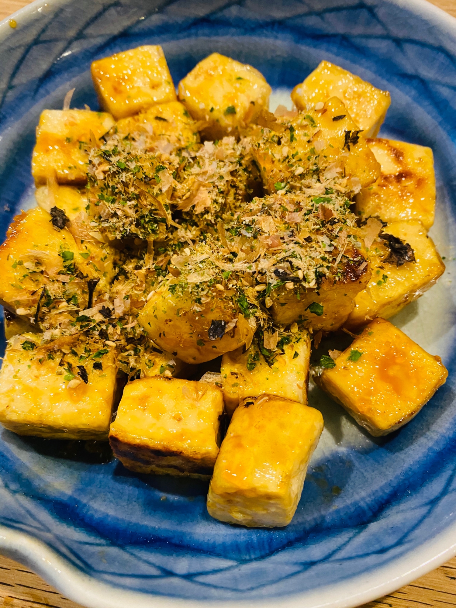 豆腐の照り焼きステーキ