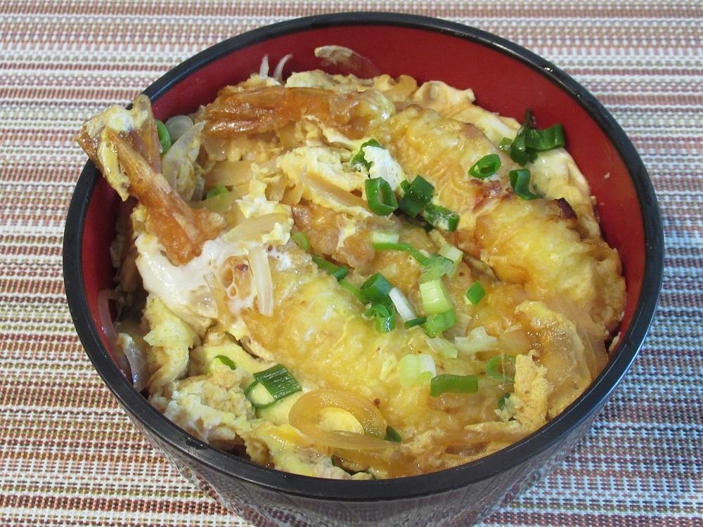 えび天たまごとじ丼