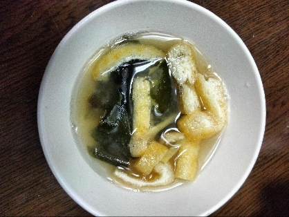 わかめのお味噌汁