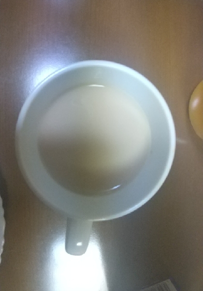 玄米茶ミルクティー