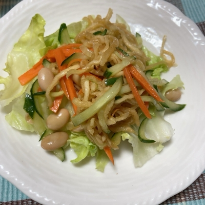 切り干し大根は煮物にするよりサラダの方が好きです☆