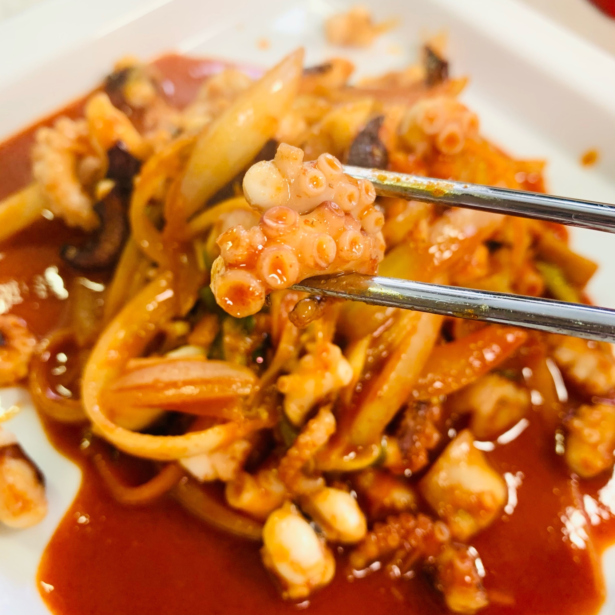 韓国料理 業務スーパーの冷凍タコでナクチポックン レシピ 作り方 By Kurubii 楽天レシピ 韓国料理 業務スーパーの冷凍タコでナクチポックン レシピ 作り方 By Kurubii 楽天レシピ