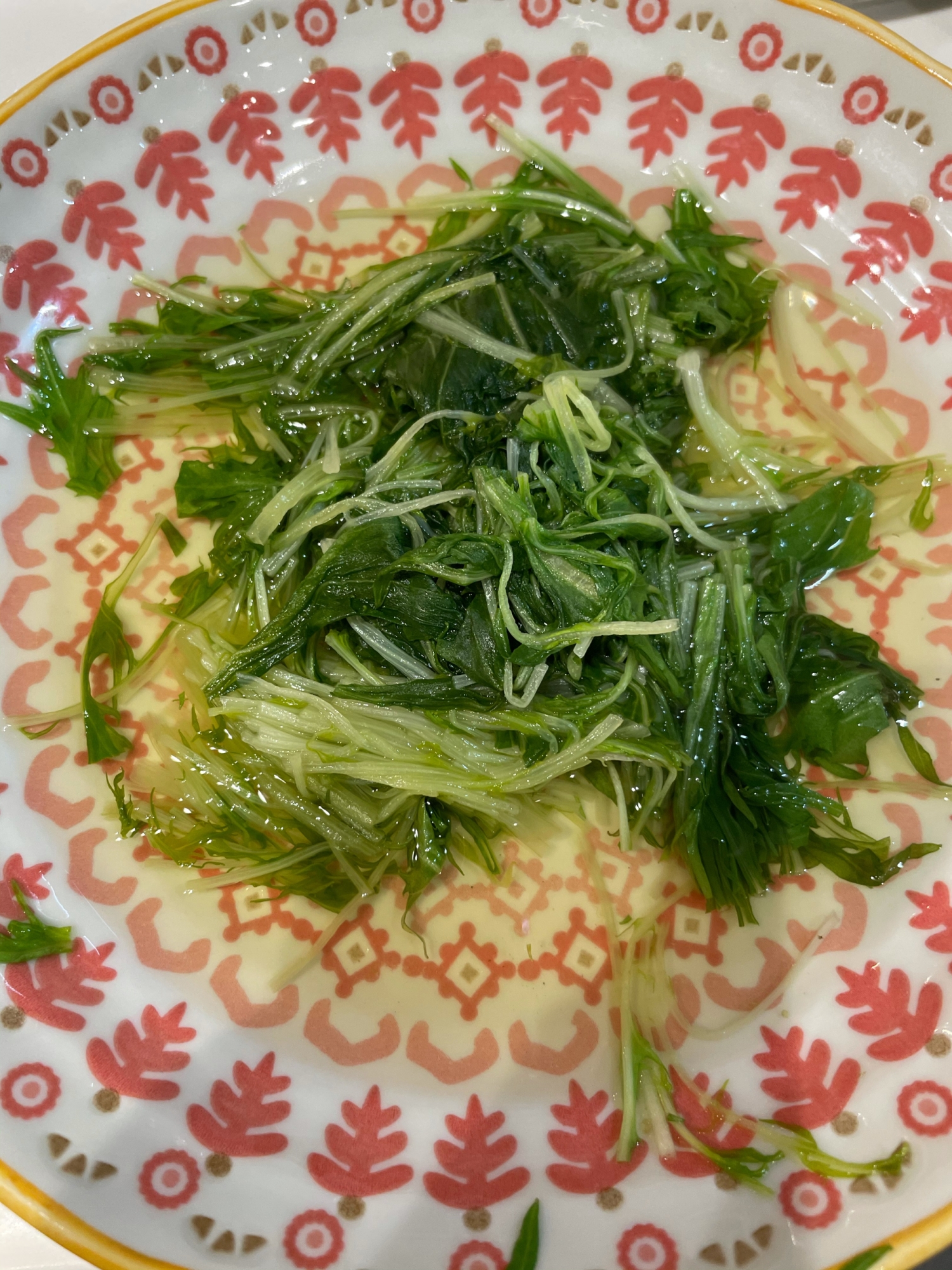 水菜のおひたし