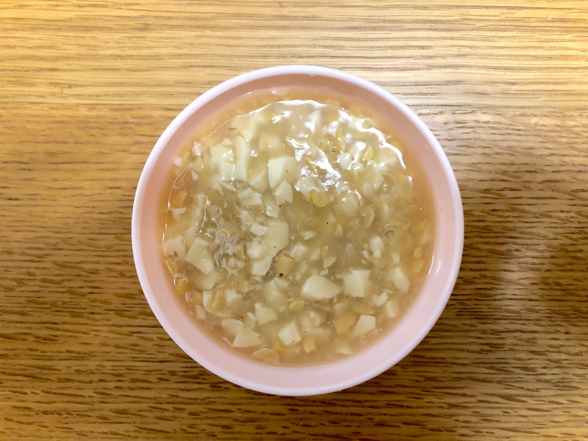 離乳食☆豆腐と納豆のお味噌汁☆