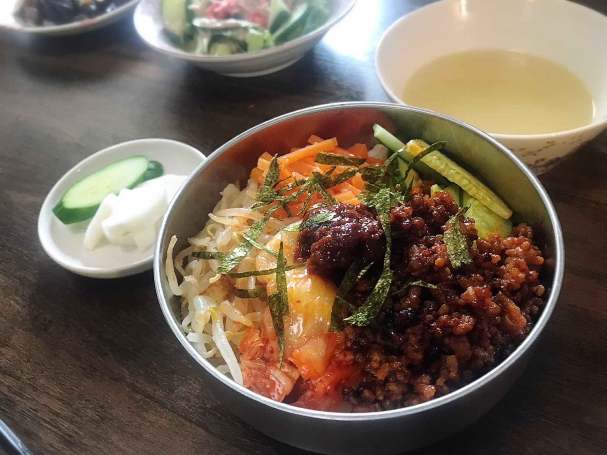 冷蔵庫にあるもんで！ピリ辛ビビンバ丼♡ レシピ・作り方 by りくちゃ