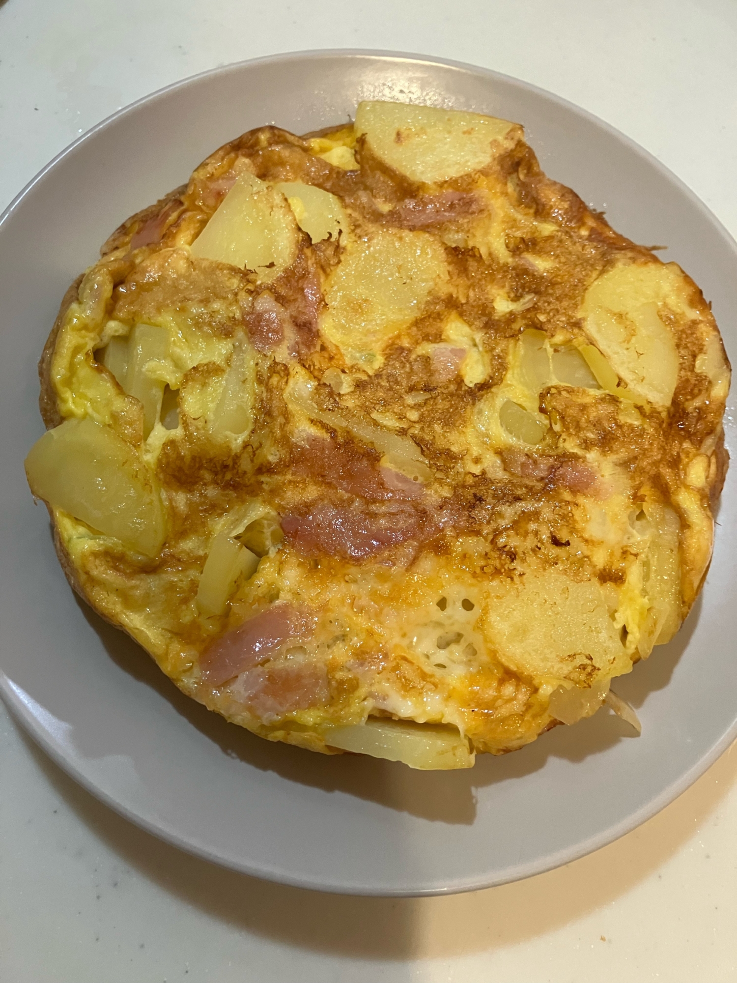 ベーコンポテトオムレツ