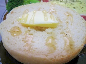 ハチミツバターのイングリッシュマフィントースト