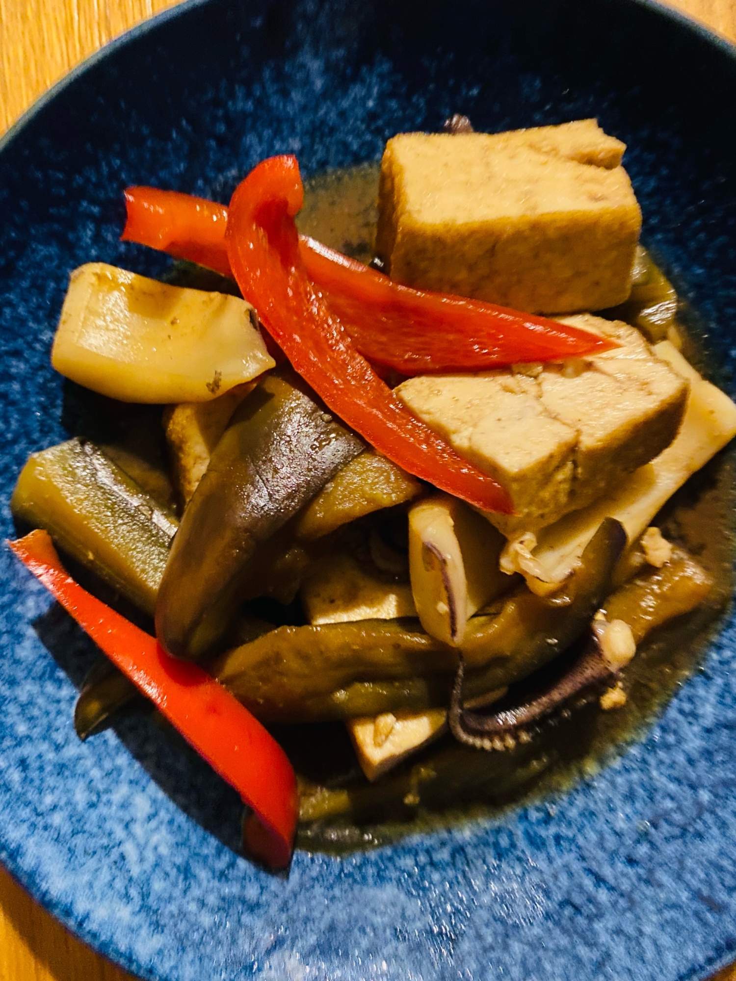 ナスのオイスターソース炒め