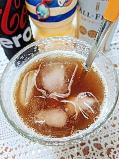ノンアルコールカクテル☆オレンジコーラビア♪